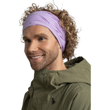 Chusta/maska Buff Original EcoStretch Solid Grape Ice fioletowa                                                                                            