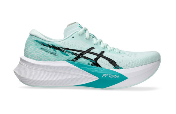 Buty Asics Magic Speed 4 biało-niebieskie męskie SS25