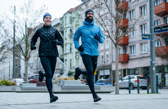 Legginsy Asics Road Winter Tight czarne męskie 