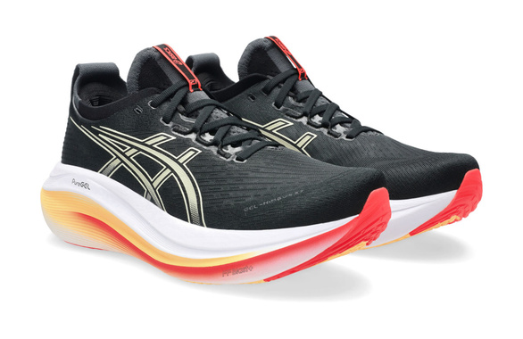 Buty Asics Gel-Nimbus 27 czarno-pomarańczowe męskie AW25