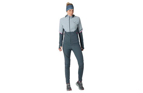 Kurtka Dynafit Alpine Hybrid Jacket damska szaro-niebieska