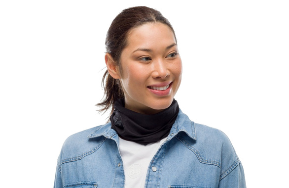 Chusta/maska Buff Original EcoStretch Solid Black czarna                                                                                                         