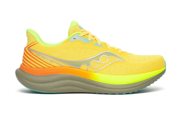 Buty Saucony Triumph 23 żółto-pomarańczowe męskie AW25