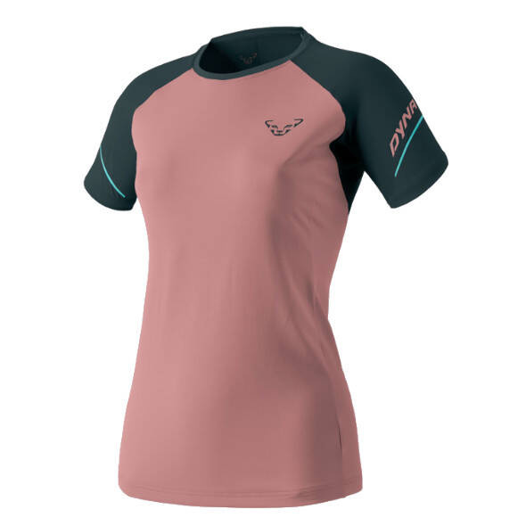 Koszulka Dynafit Alpine Pro S/S Tee damska granatowo-różowa SS24