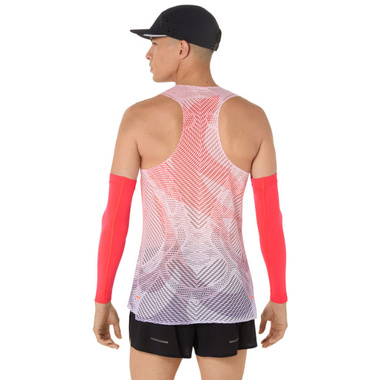 Koszulka Asics MetaSpeed Singlet czerwona męska  
