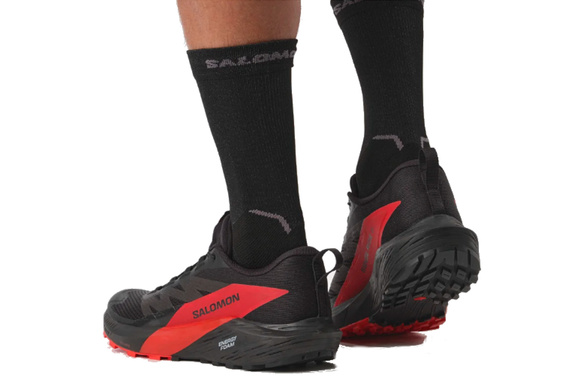 Buty Salomon Sense Ride 5 czarno-czerwone męskie SS23