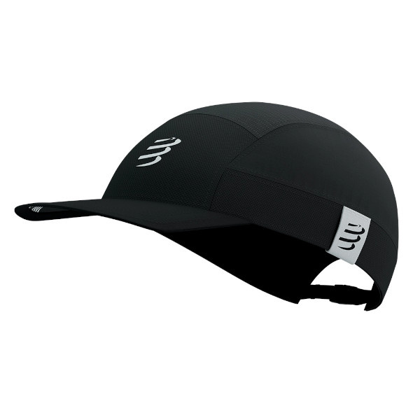 Czapka Compressport 5 Panel Light Cap czarna SS25