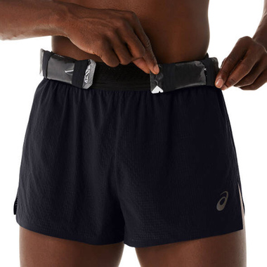 Spodenki Asics Metarun Split Short czarne męskie 