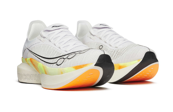 Buty Saucony Endorphin Elite 2 biało-żółte męskie SS25