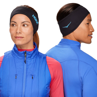 Opaska Hoka ColdSnap Fleece Headband czarna