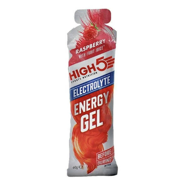 Żel High5 Energy Gel Electrolyte Rasberry 60g malina z elektrolitami