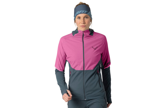 Kurtka Dynafit Alpine Hybrid Jacket damska szaro-różowa