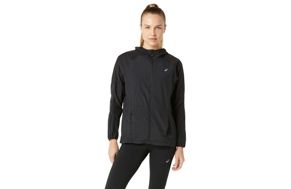 Kurtka Asics Road Packable Jacket damska czarna 