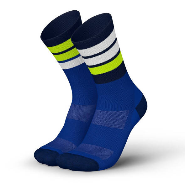Skarpety Incylence Merino Strive Blue Canary (High Cut) niebiesko-żółte