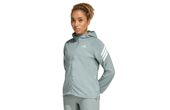 Kurtka Adidas Adi365 Iconic Running zielona damska