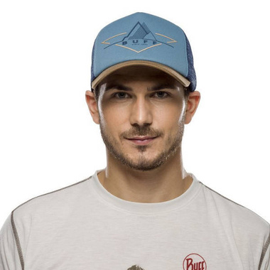 Czapka z daszkiem Buff Trucker Cap Brak Stone Blue                                                                                                                 