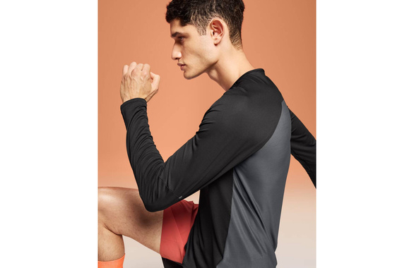 Koszulka On Performance Long-T czarna męska