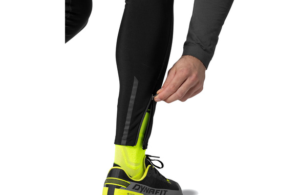 Legginsy Dynafit Winter Running Tights czarne męskie AW25