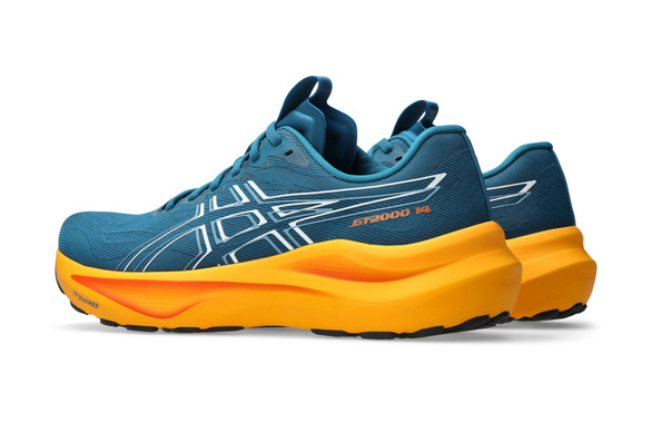 Buty Asics GT-2000 14 niebiesko-pomarańczowe męskie SS26