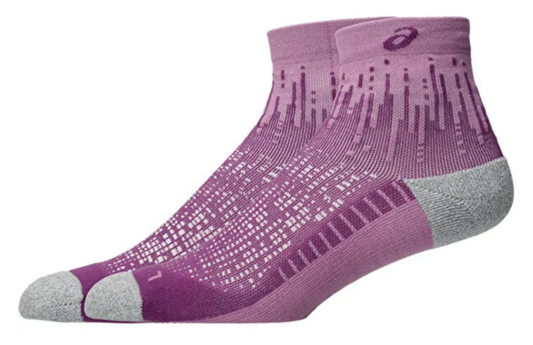 Skarpety Asics Performance Run Socks Quarter fioletowe