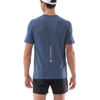 Koszulka Compressport Performance SS T-Shirt ciemnoniebieska męska