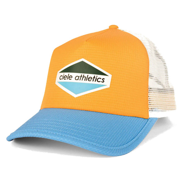 Czapka Ciele TRLCap SC Field - Up Down - Clementine pomarańczowo-niebiesko-biała SS25