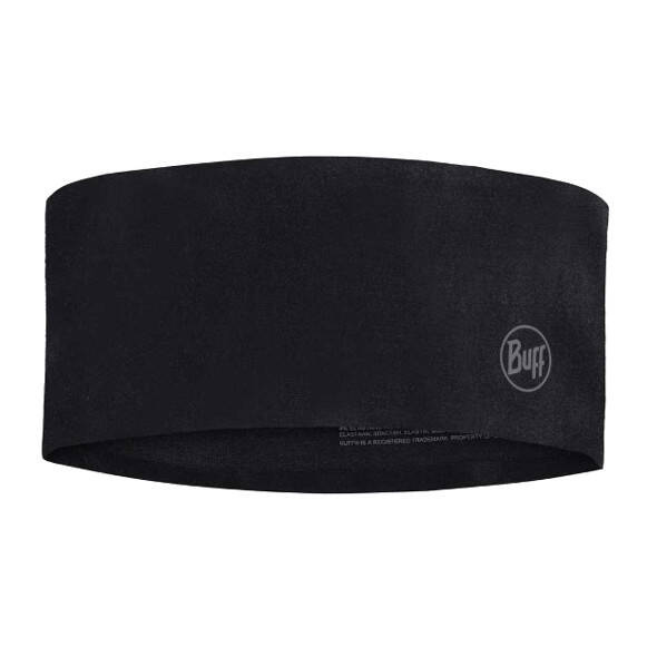 Opaska Buff Thermonet Headband Solid Black czarna