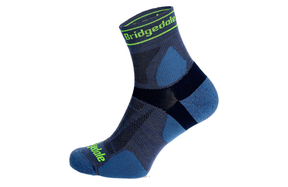 Skarpety Bridgedale Ultra Light T2 Merino Sport 3/4 Crew granatowe męskie