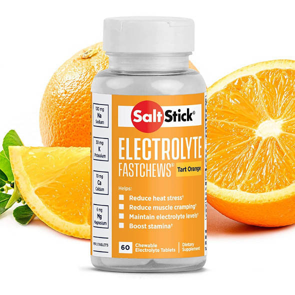 Pastylki Saltstick Fastchews 60 szt pomarańcza