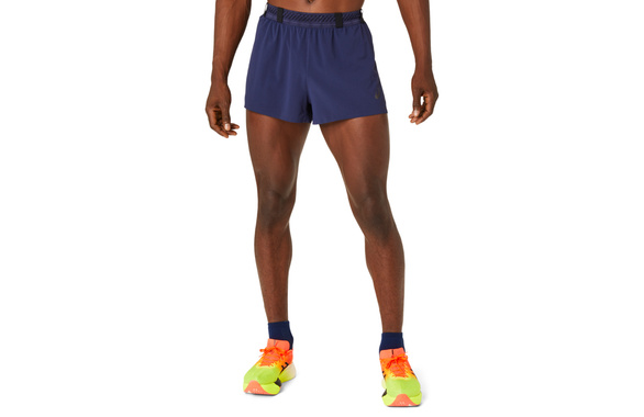 Spodenki Asics Metarun Split Short granatowe męskie 