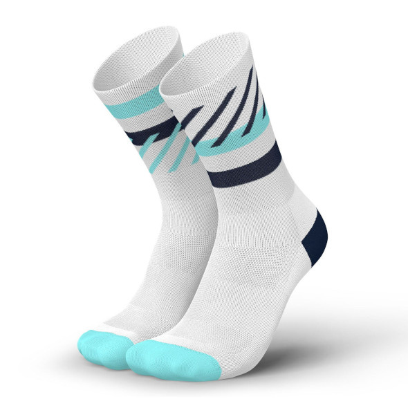 Skarpety Incylence Running Disrupts Navy Blue Mint (High Cut) biało-niebieskie