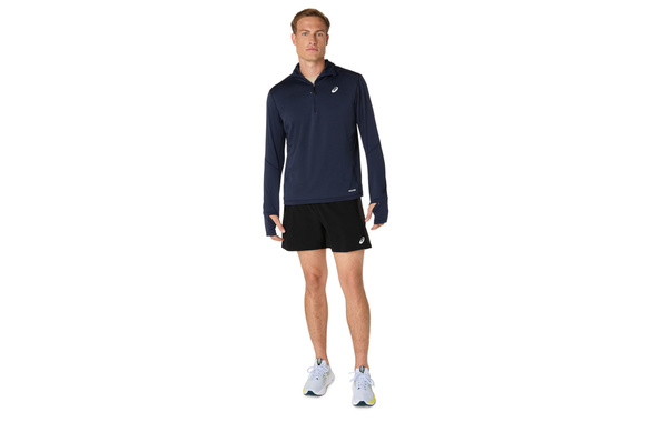 Bluza Asics Road Winter LS Hoodie granatowa męska