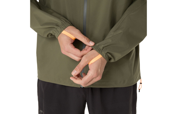 Kurtka Asics Fujitrail Elite Waterproof Jacket zielona męska AW25