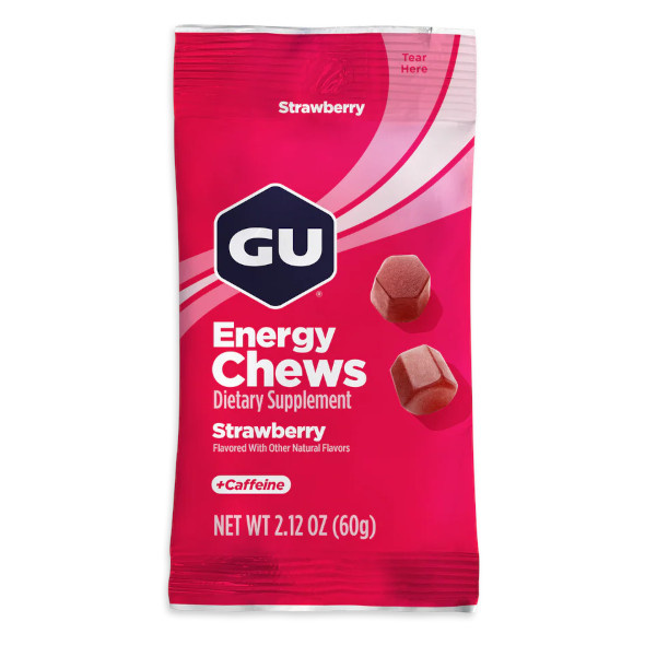 Żelki energetyczne Gu Energy Chews Strawberry 54 g truskawka