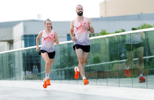 Koszulka Asics MetaSpeed Singlet czerwona męska  