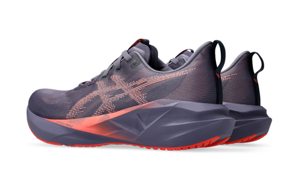 Buty Asics Novablast 5 fioletowo-szaro-pomarańczowe męskie SS25