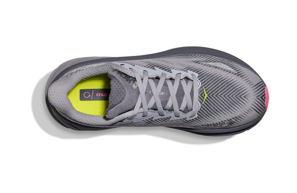 Buty Hoka Clifton 9 z membraną G-TX (wodoodporne) damskie szare (GYSK) AW25