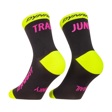 Skarpety Dynafit Trail Mid Socks czarno-żółte