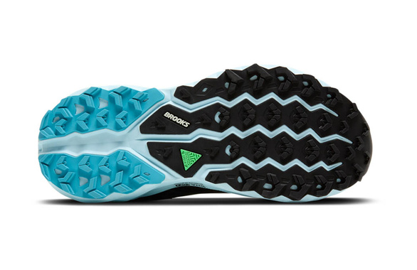 Buty Brooks Cascadia 19 z membraną G-TX (wodoodporne) damskie czarno-niebieskie damskie AW25