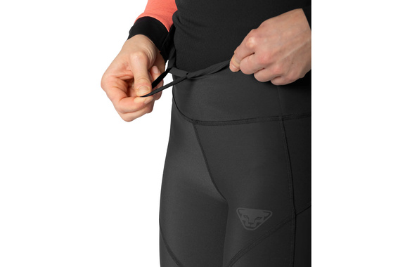 Legginsy Dynafit Winter Running Tights damskie czarne AW25