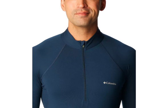 Bluza termiczna Columbia Midweight Baselayer Half Zip granatowa męska 