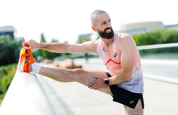Koszulka Asics MetaSpeed Singlet czerwona męska  