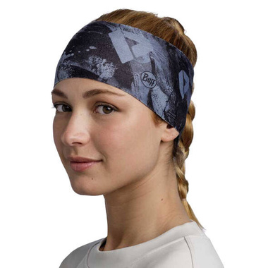Opaska Buff Thermonet Headband Skatick Graphite czarno-szara