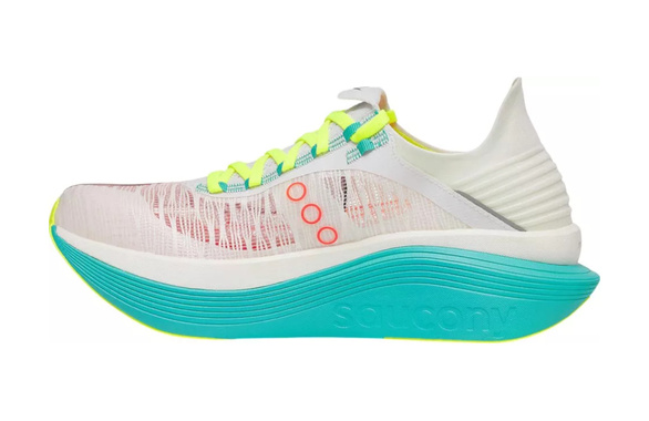Buty Saucony Endorphin Elite 2 biało-turkusowe męskie AW25