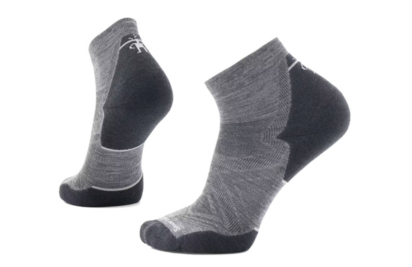 Skarpety Smartwool Run Targeted Cushion Ankle Socks szare