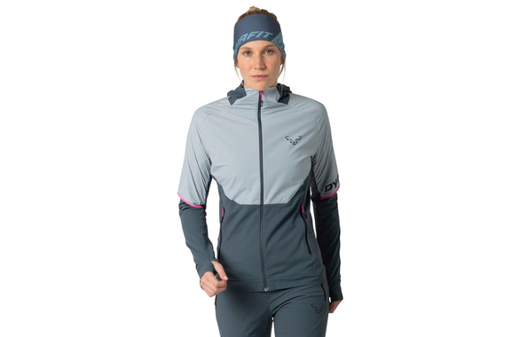 Kurtka Dynafit Alpine Hybrid Jacket damska szaro-niebieska