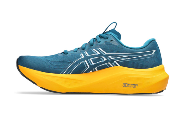 Buty Asics GT-2000 14 niebiesko-pomarańczowe męskie SS26
