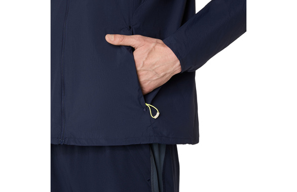Kurtka Asics Road Packable Jacket granatowa męska