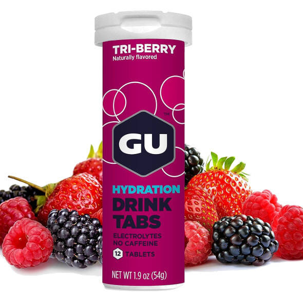 Napój Gu Hydration Drinks Tabs Tri-Berry 54 g owoce leśne