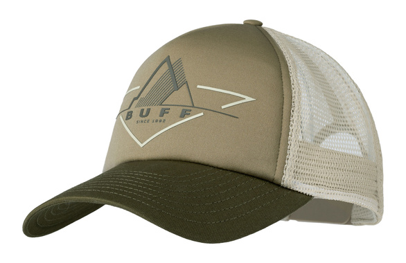 Czapka z daszkiem Buff Trucker Cap Khaki brązowa SS25